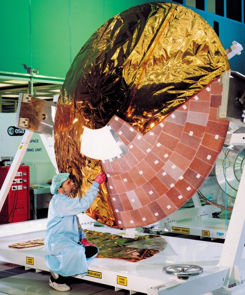 Clever engineering from Thales Alenia Space•Huygens AIT ©ESA