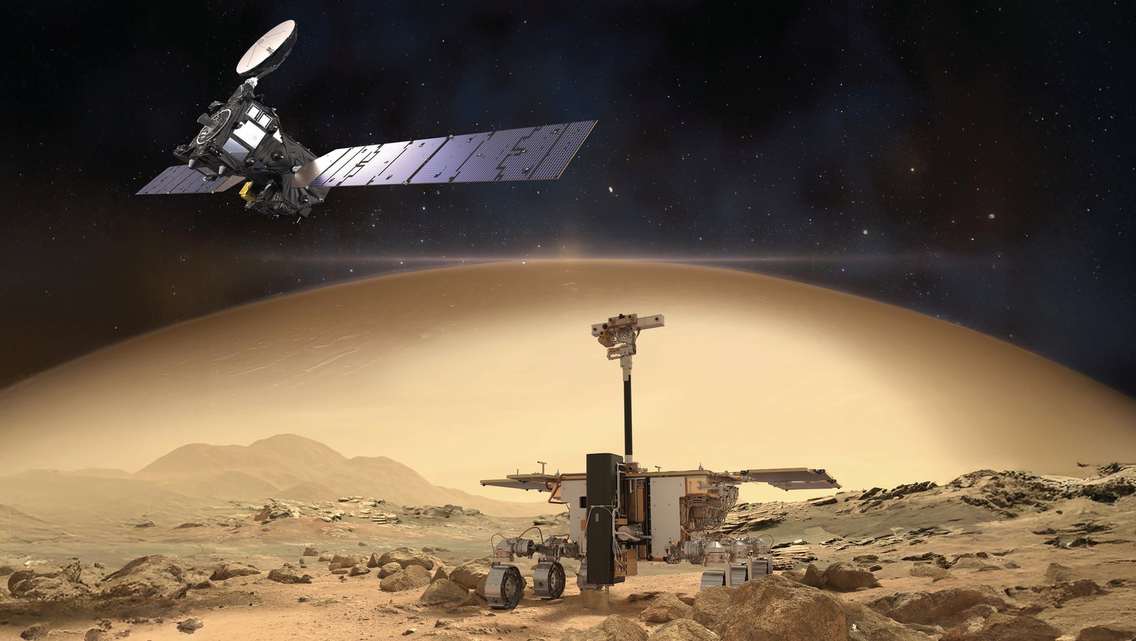 Is there “Life on Mars”?  ExoMars ©Thales Alenia Space_MIP